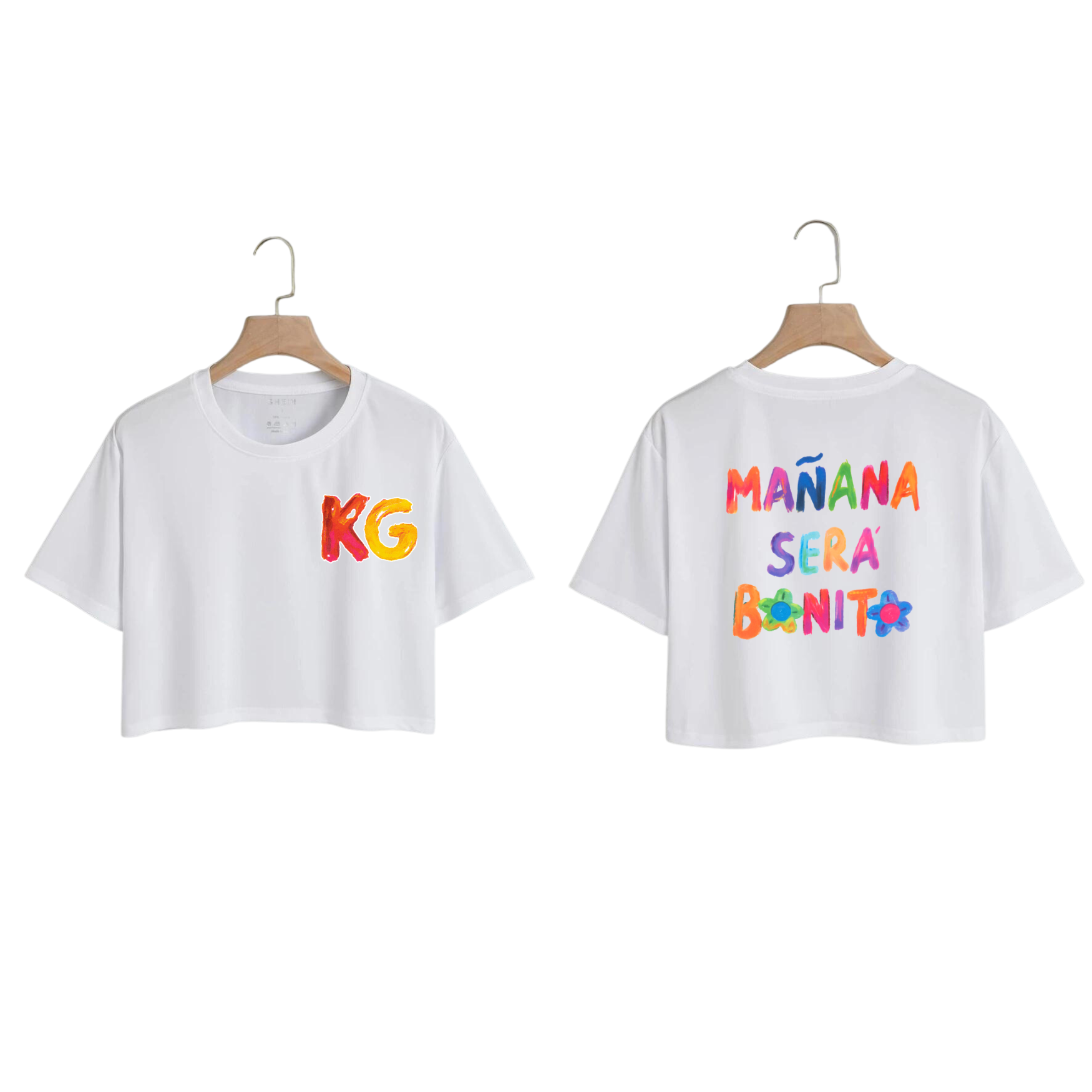 🌸 ISFE STORE 🌸 on Instagram: Camisetas Karol G 🩷 Mañana será bonito  🫶🏻 ✨Tenemos varios modelos disponibles como • Lindas Sudaderas • Camisetas  • Crop Tops Todo es personalizado al igual