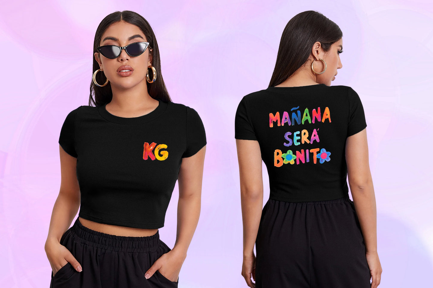 Karol G mañana sera bonito Crop top